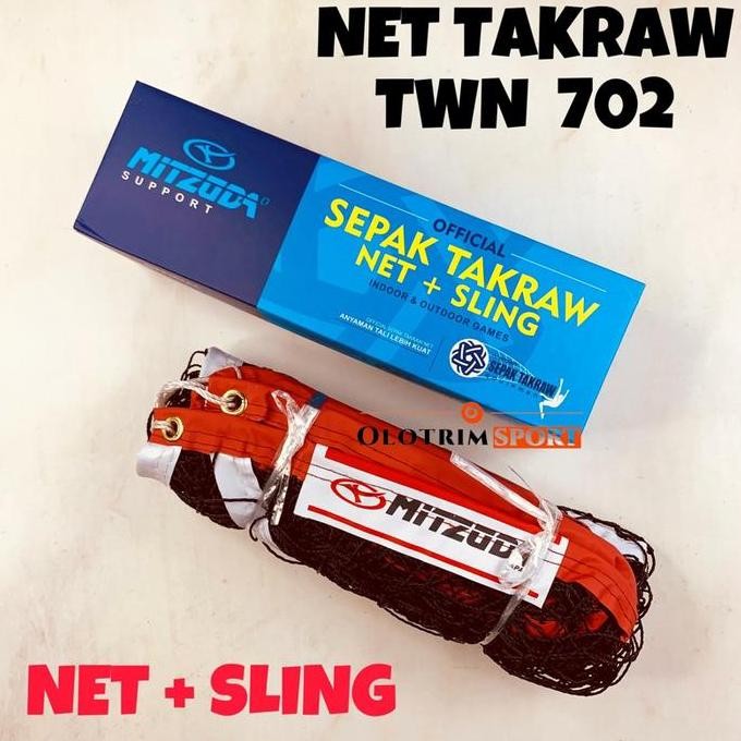 Net Takraw MITZUDA TWN 702 701 SELING SLING TWN701 TWN702 Original
