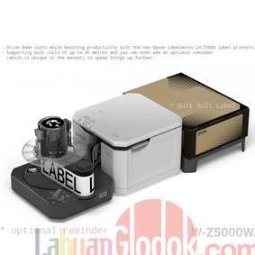 

Epson Bulk Roll Vinyl Label 18Mm 45Meter Br-Vn18Wb-A Lw-Z5000 Series New Stok