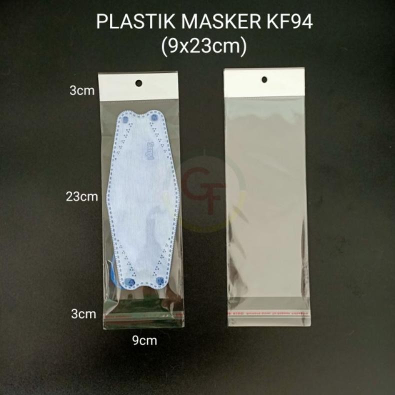 

9x23 PLASTIK MASKER KF94 DiM