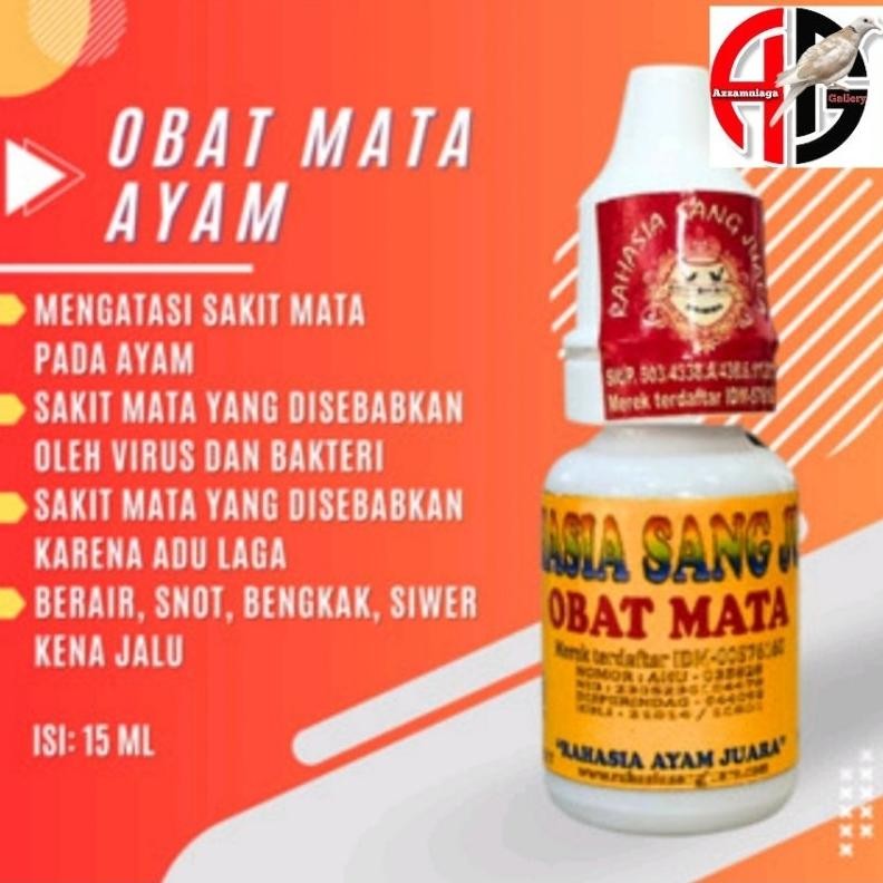 OBAT MATA AYAM BERAIR BENGKAK SNOT KENA JALU CRYSTAL OBAT MATA AYAM RSJ DiM