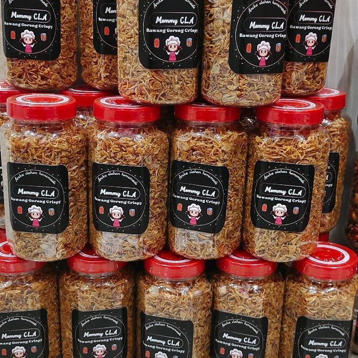 

SEDIA! Mommy CLA Bawang Goreng Asli Brebes Home Made Bawang Merah Goreng Tanpa Campuran Tepung atau Ubi 100% Asli Danging Bawang Bukan Jual Kulit Bawang Ori!!