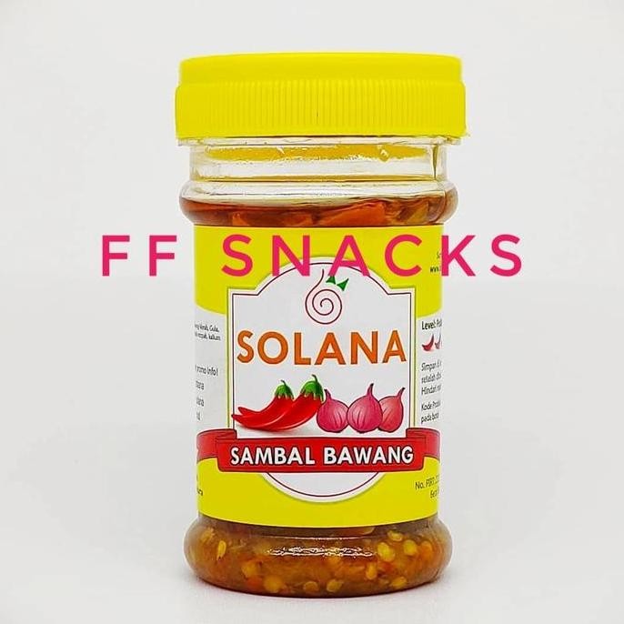 

Sambal Bawang Solana / Sambel Bawang Solana