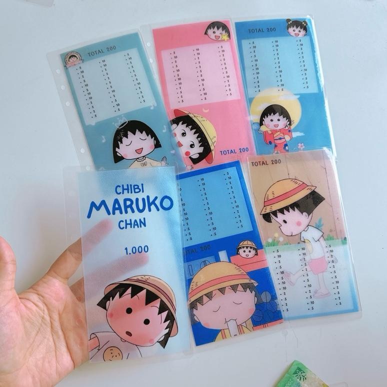 

MARUKO saving challenge A6 isi 6 lembar DiM