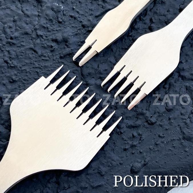 

Polished Europe Stitching Hole Punch Pricking - Leather Tools - Zato