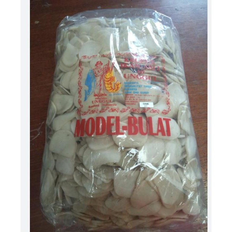 

Kerupuk Panggul 5Kg / Panggul 1 Bal / Kerupuk Ikan Panggul