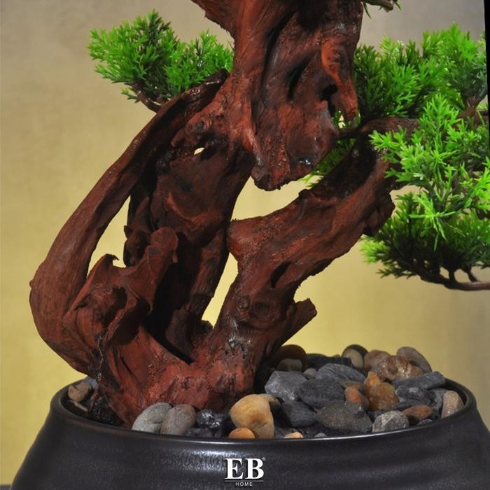 Tanaman Hias Indoor Bonsai Pinus Jepang Artificial Premium Quality