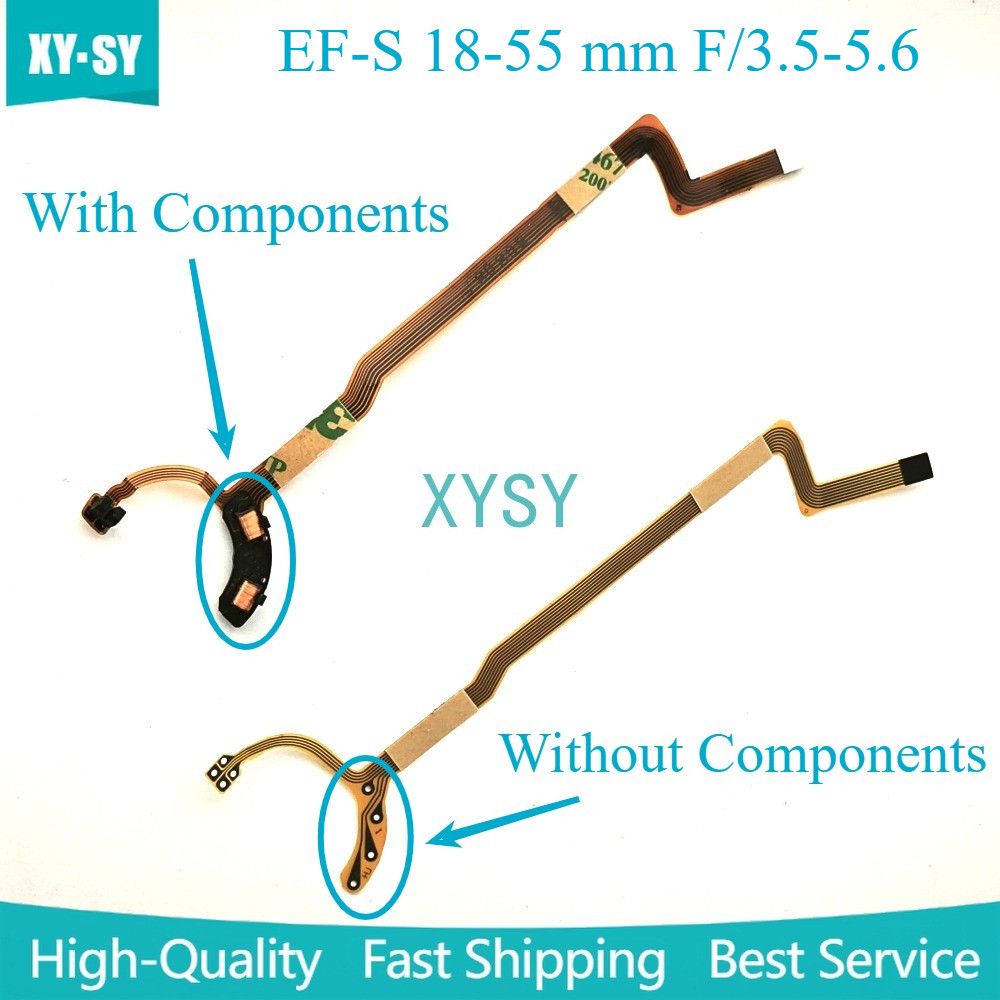 

Kabel Lensa Aperture Flex 18-55 mm Baru dengan Komponen untuk Canon EF-S 18-55mm F/3.5-5.6 (Tidak Me