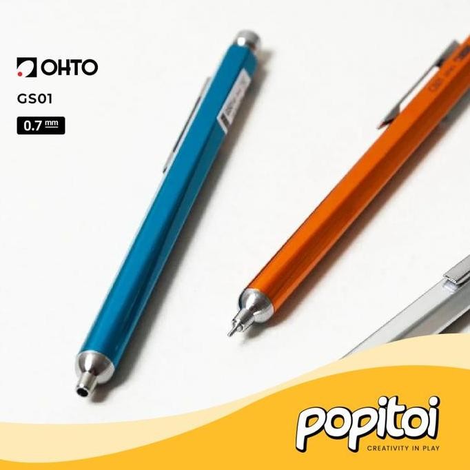 

TERBARU - OHTO GS01 Needle Tip Metal Ballpoint Pen 0.7 mm Pulpen Bolpoin