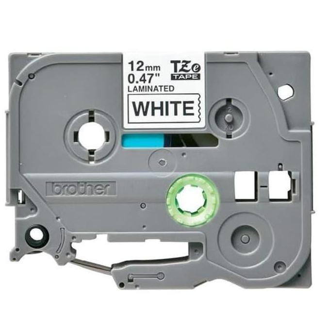 

Brother Ptouch Label Tape Tze-231 12Mm Black On White Tze231 Resmi New Stok