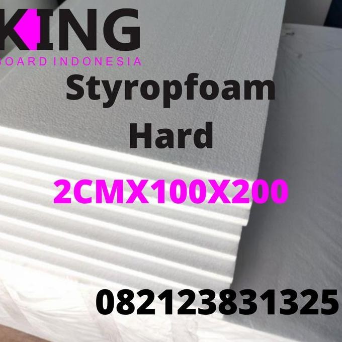 new  Styrofoam Hard Lembaran 2 cm 100 x 200