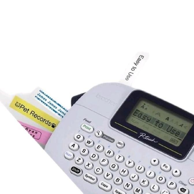 

Brother Pt-M95 Hendy Label Maker Seri M-Tape Dengan Keyboard Qwerty Dan 9 Gaya Font Untuk Penggunaan Rumah & Kantor New Stok