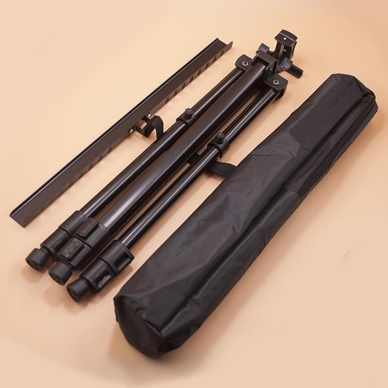 

Eelic Tripod Stand Holder Lukisan Dudukan Bingkai Lukis Portable Standing Frame Tatakan Papan Kanvas Easel Pk32