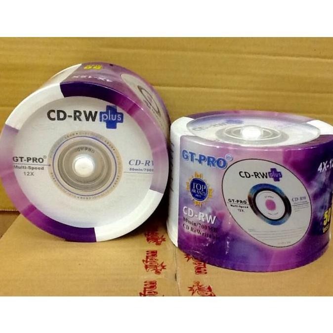 TERBARU - CDRW GT pro / CD-RW Plus GT-PRO 12X / CDRW GTPRO 700MB