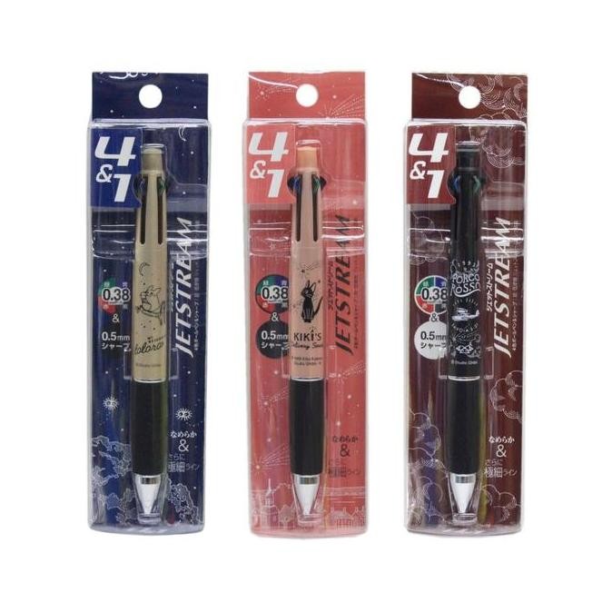 

TERBARU - Uni Jetstream Multi 4+1 Studio Ghibli 0.38mm Oil Pen Limited Edition
