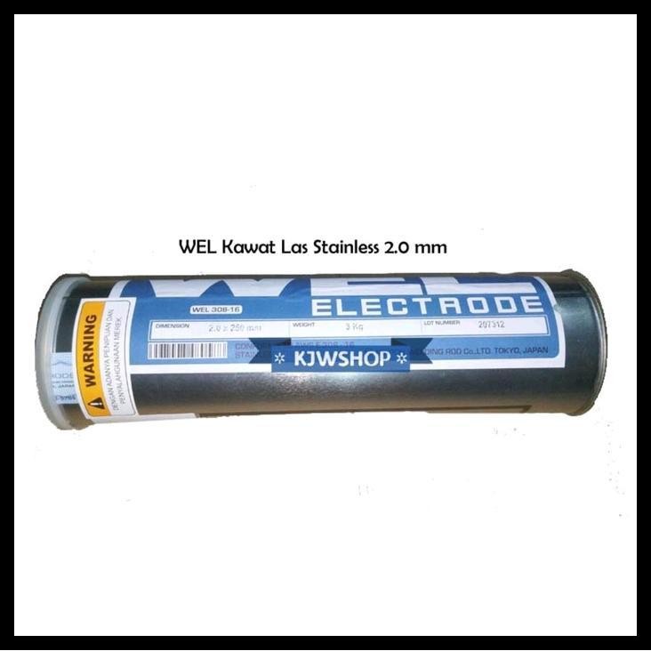 TERBARU KAWAT LAS STAINLESS STEEL WELD 2.0 MM X 250MM KAWAT LAS 2MM STAINLESS KAWAT LAS STAINLESS 2 