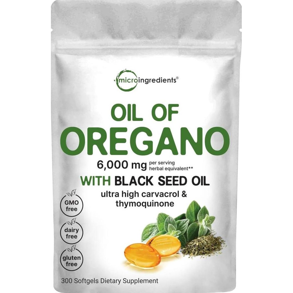 

TERBARU - Micro Ingredients Oil of Oregano 6000mg Per Serving
