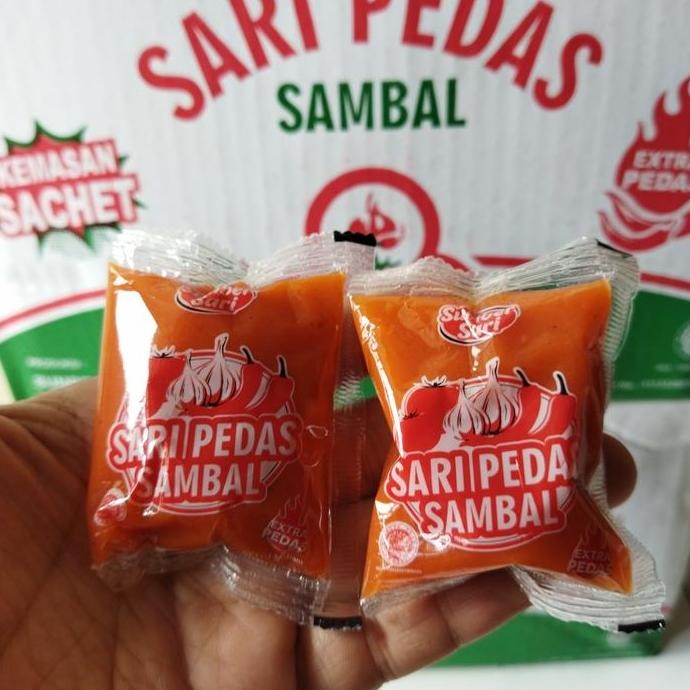 

Saus sambal sari pedas Kemasan Sachet 35 gram