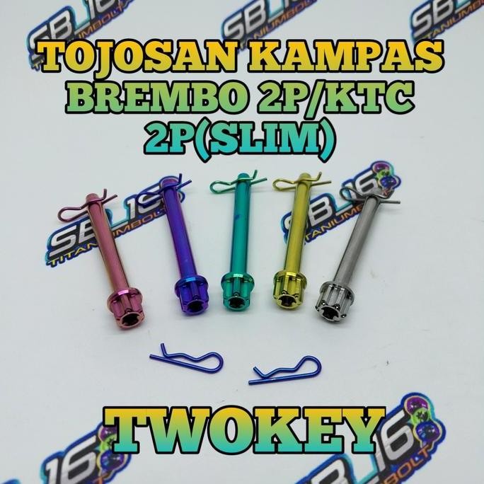 TOJOSAN TITANIUM KALIPER BREMBO murah