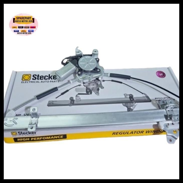 DISKON REGULATOR MOTOR POWER WINDOW DEPAN NISSAN XTRAIL T30 KIRI STECKER 
