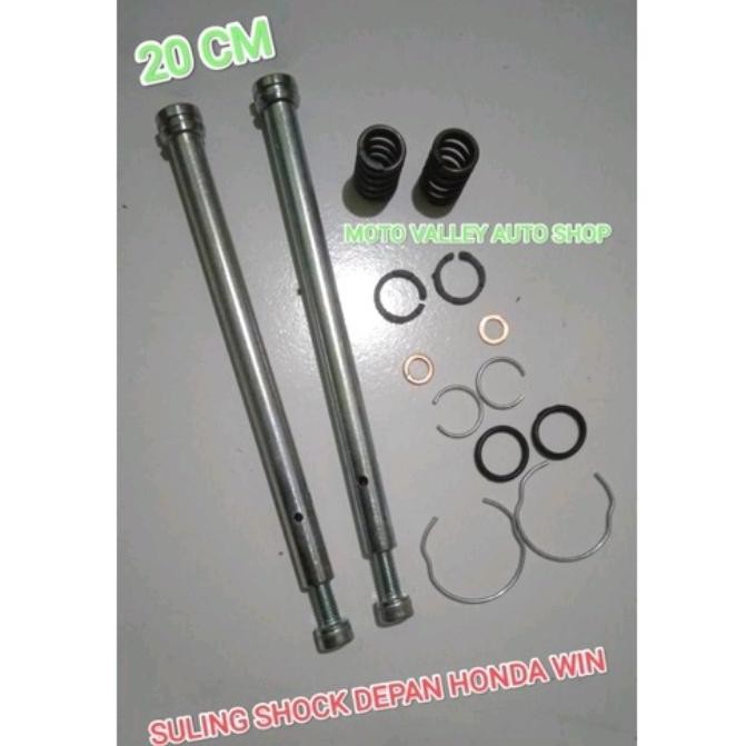 new Set Suling Shock Depan untuk Honda Win 100 cocok juga buat Beat Vario Lebih Tinggi dari Bawaan T