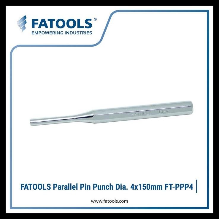 

GRATIS ONGKIR FATOOLS PPP4 PARALLEL PIN PUNCH DIA. 4X150MM !!!