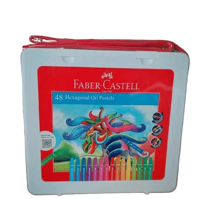 

NEW Faber-Hexagonal Oil Pastel Crayon 48 Warna - Alat Tulis - Stationery