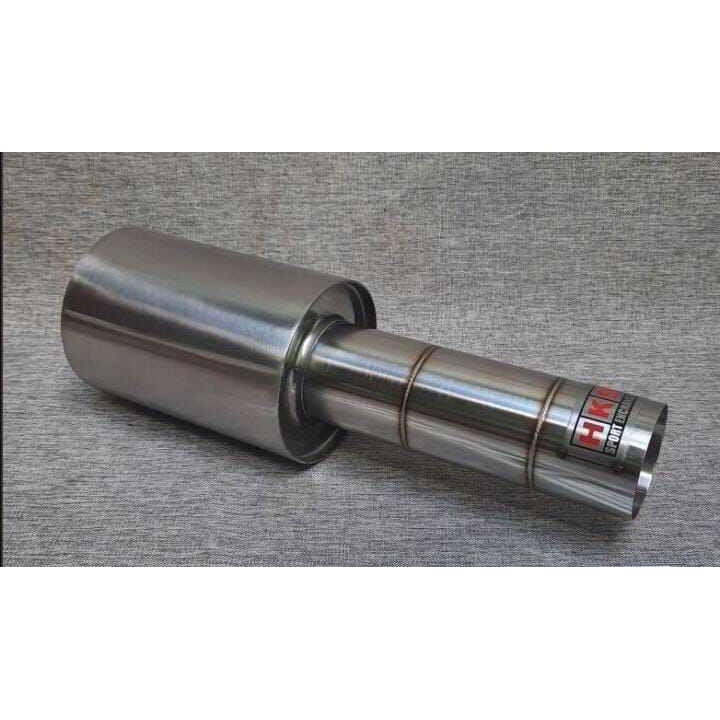 RPM Knalpot Mobil Racing HKS Plong Suara Bass Kering Cocok Untuk Semua Jenis Mobil Berbahan Bakar Be