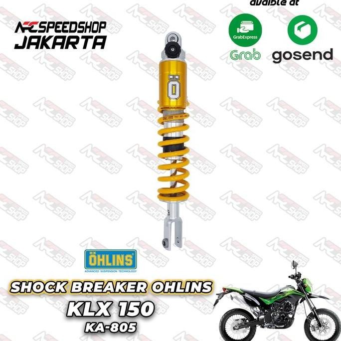 new Shock breaker Ohlins Kawasaki KLX 150 Shock Breaker Ohlins KA 805 murah