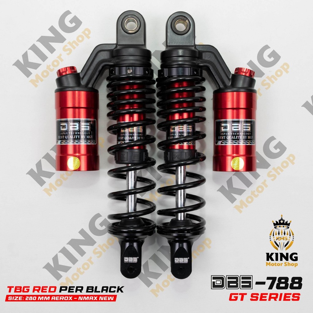RPM Shockbreaker tabung AEROX - NMAX - PCX SHOCK DBS 788 GT SERIES TABUNG ATAS VARIASI