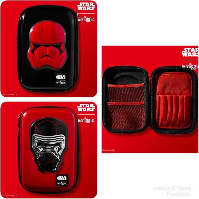 

TERMURAH - SMIGGLE STAR WARS HARDTOP PENCIL CASE - TEMPAT PENSIL SMIGGLE LIMITED