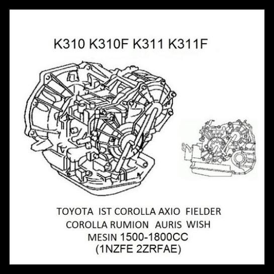 DISKON AXIO AURIS WISH K310 K311 CVT MATIC OLI FILTER STRAINER 3103V-11312