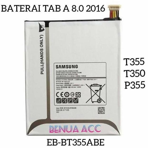 BEBAS ONGKIR - Baterai Samsung Tab A 8 2016 - T355 T350 P355