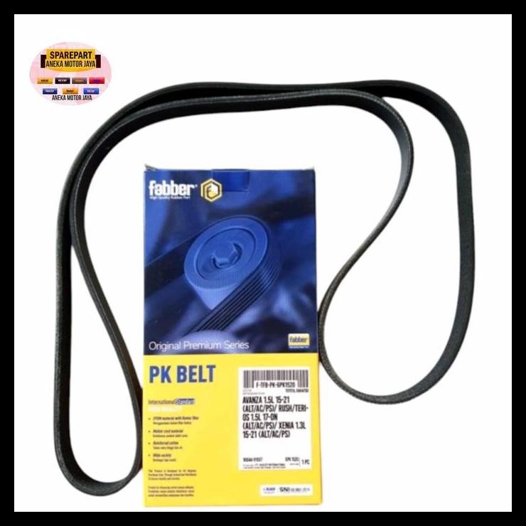DISKON FAN VAN BELT VBELT TALI KIPAS GRAND AVANZA GREAT XENIA 2016-2021 NEW RUSH TERIOS 6PK1520 ORIG