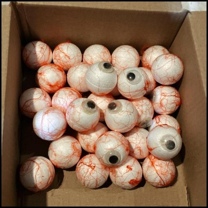 Bola mata palsu mainan dekorasi halloween