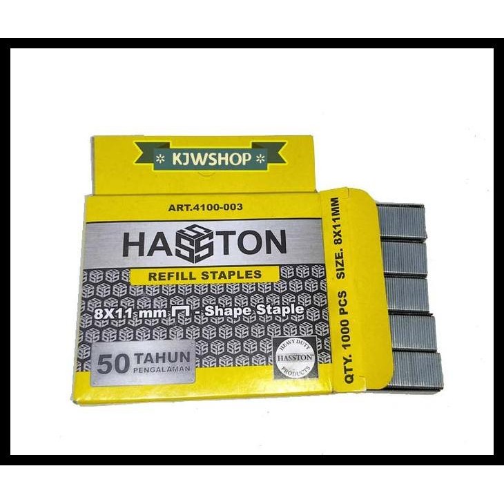 

BEST DEAL ISI STAPLES TEMBAK 8MM ISI 1000PCS MERK PROHEX !