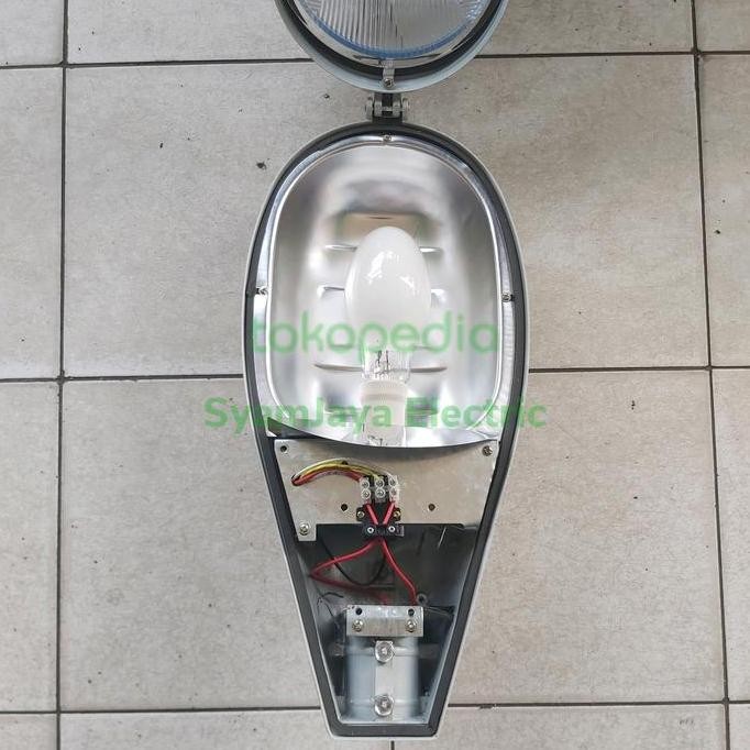 Lampu Jalan Pju Kobra E27 + Lampu Hpln 125 Watt + Ballast 1 Set