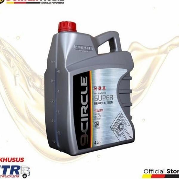 Oli Mobil Terbaik 9 Circle 10W 40 Synthetic Engine Oil Wert Plus 1L