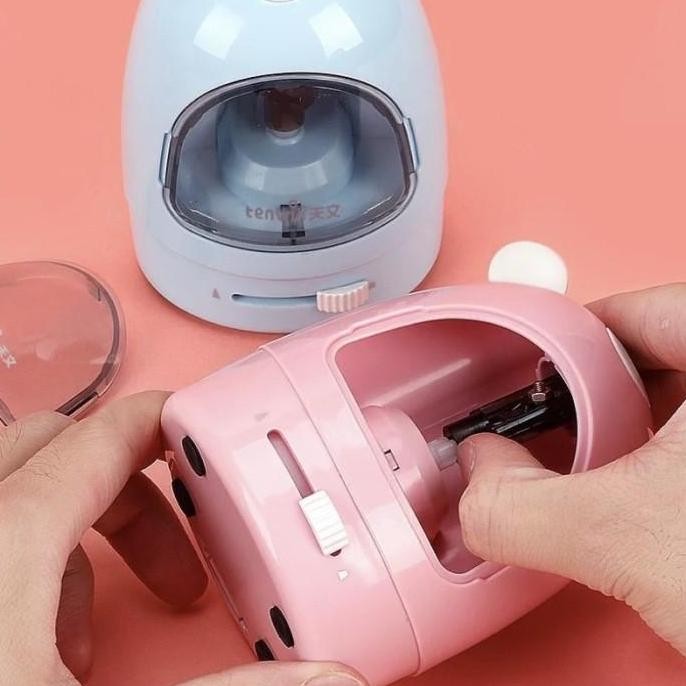 

tenwin electric stationery set alat tulis penghapus serutan electric L83