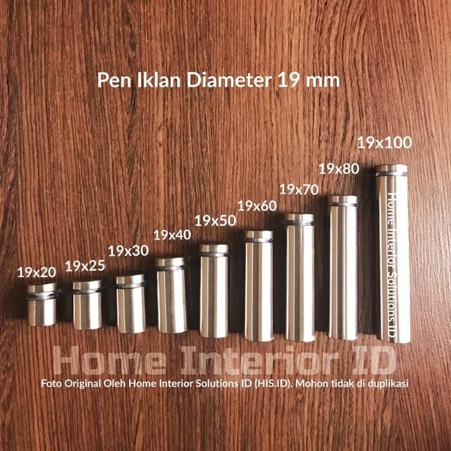 

Pen Iklan 19 X 25 Mm Stainless Steel Berkualitas