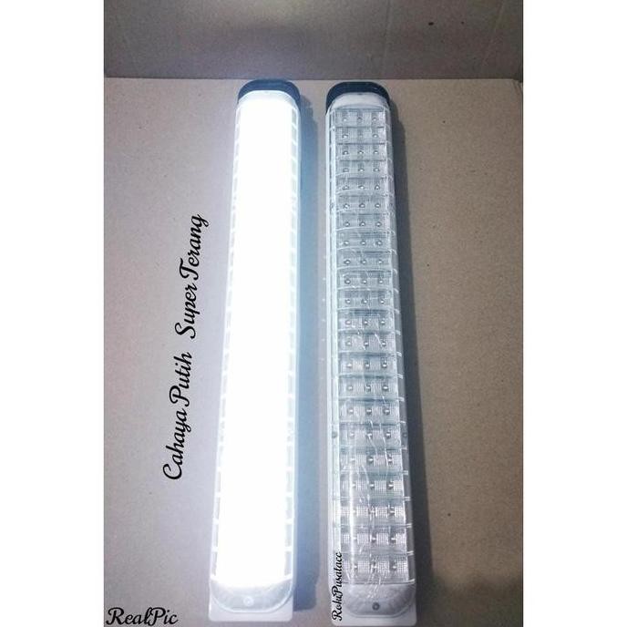 Lampu Emergency 66 Mata Led Super / Lampu Dinding / Emergency Tempel