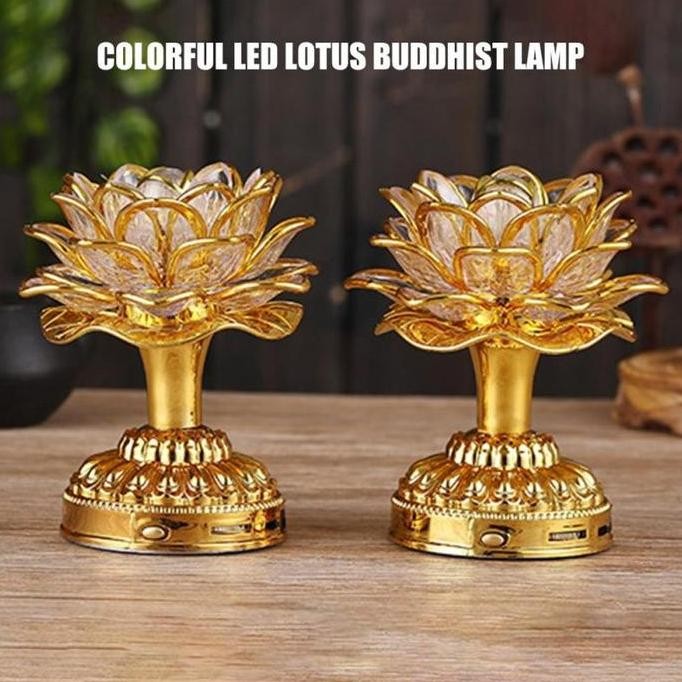 Lampu Sembahyang Led Lampu Teratai Dan Radio Buhda 39 Lagu Lampu Teratai Sembahyang