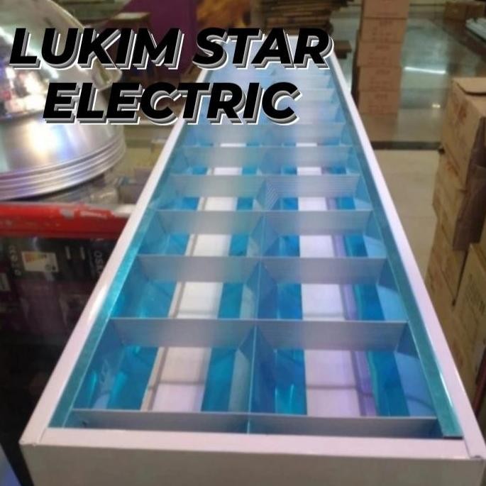 Kap Lampu Rm Outbow 2X36/2X16W Kap Lampu Rmo Housing Tl Neon Led 120Cm