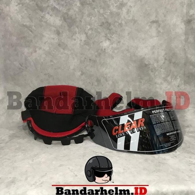 New Busa Helm KYT X Rocket Komplit - Bonus Kunci Tali + Visor Ori