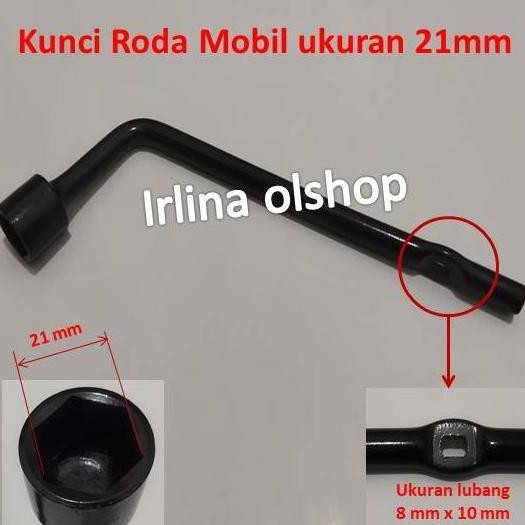New Kunci Roda & Dongkrak Mobil 21mm Avanza Veloz Xenia Xpander Rush Terios Calya Universal