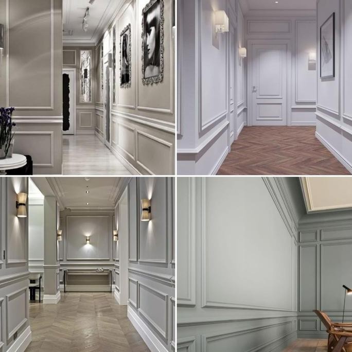 Wall Moulding Tembok / Wall Panel 3D / Wainscoting Kualitas Terbaik Harga Termurah