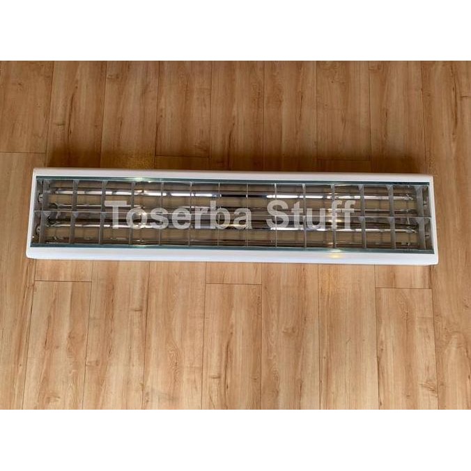 Kap Lampu Rm Outbow Rmob Isi 2 Lampu 2X36 16W Tl T8 Led Panjang 120Cm