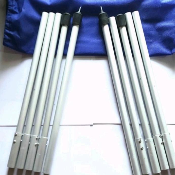 Tiang Flysheet Aluminium Alloy Original Dan Terpercaya