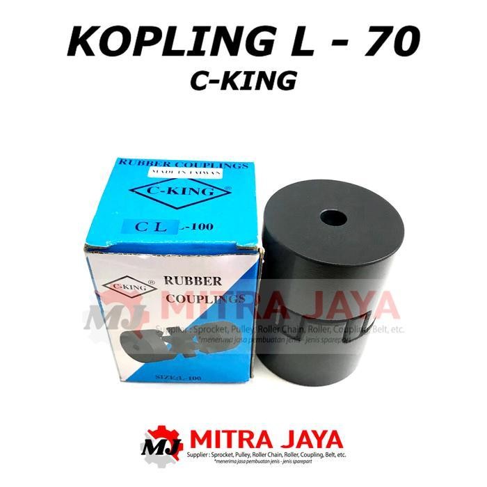 Coupling L - 070 ( Jaw Kopling C King 70 ) ( Cking Kopel ) C-King Original Dan Terpercaya