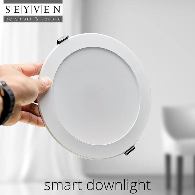 SEYVEN SMART DOWNLIGHT RGB+W 15 Wt Wifi Smart Downlight Dimming Remote