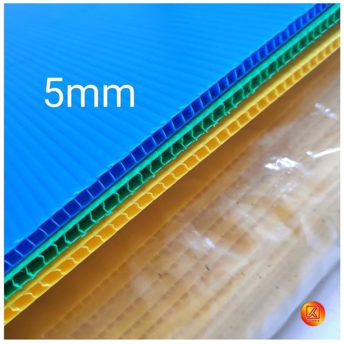 

IMPRABOARD LEMBARAN PAPAN PLASTIK GELOMBANG 100X150CM TEBAL 5MM SERBAGUNA ASLI